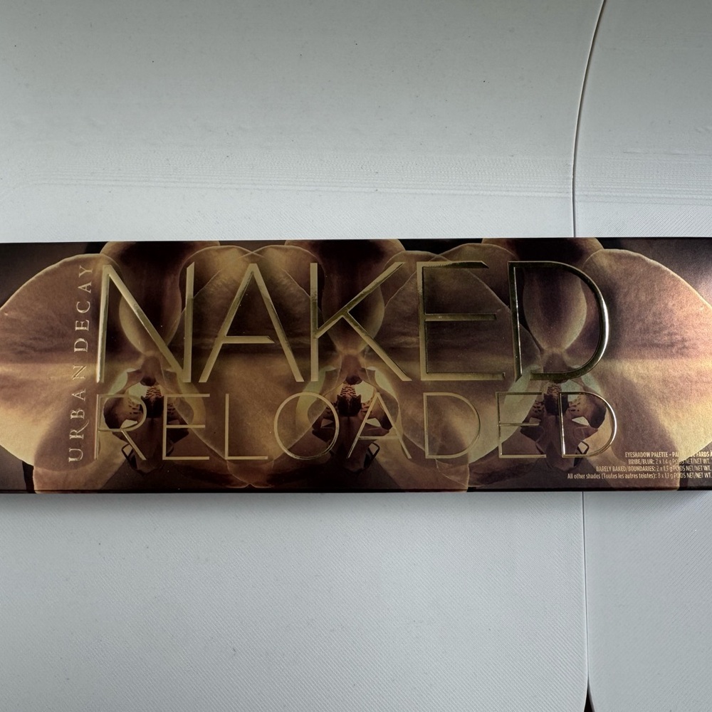 Urban Decay Naked Reloaded Eyeshadow Palette - Gold and Brown Unused